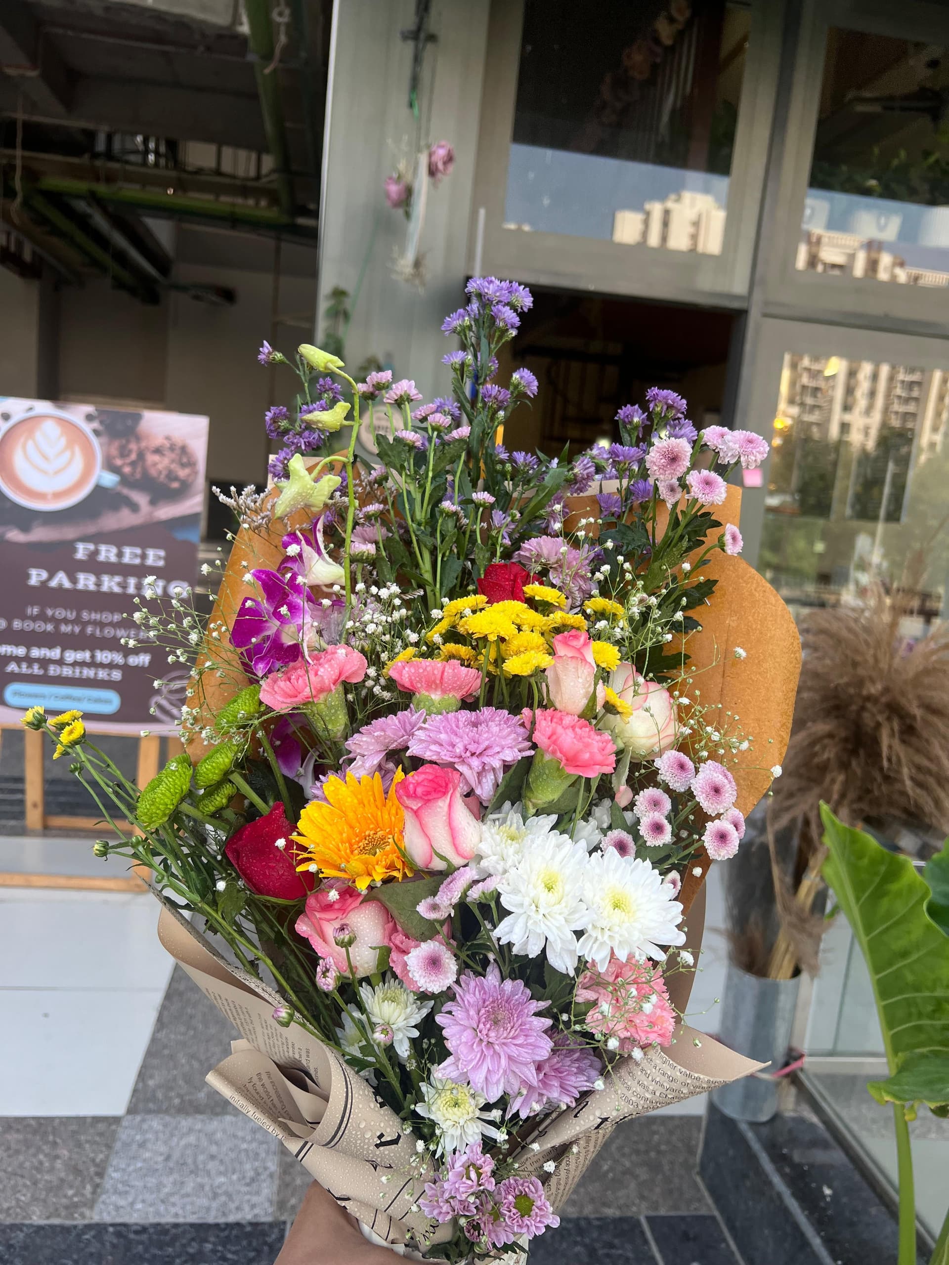 Mix flowers bouquet